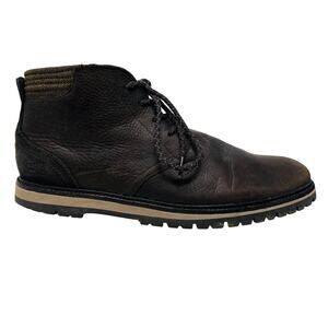 LaCoste Leather Chukka Boots Brown Casual Shoe Boot Classic Heritage - 10.5